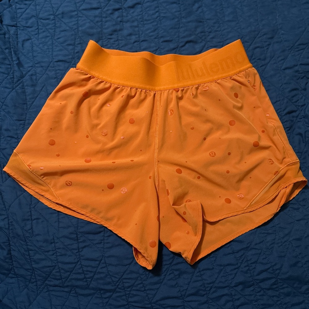 Lululemon orange shirts size 6